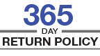 365 DAY RETURN POLICY